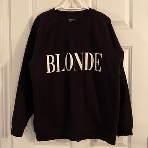Brunette The Label Blonde Classic Crew Neck Sweatshirt